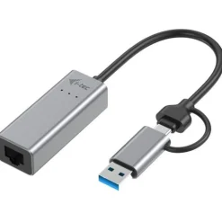 I-TEC USB-C Metal 2.5Gbps Ethernet Adapter 1x USB-C auf RJ-45 LED-Anzeige kompatible mit Thunderbolt 3