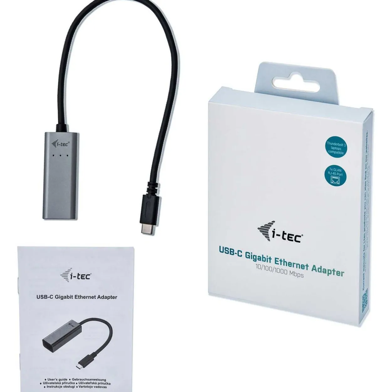 I-TEC USB-C Metal GLAN Adapter