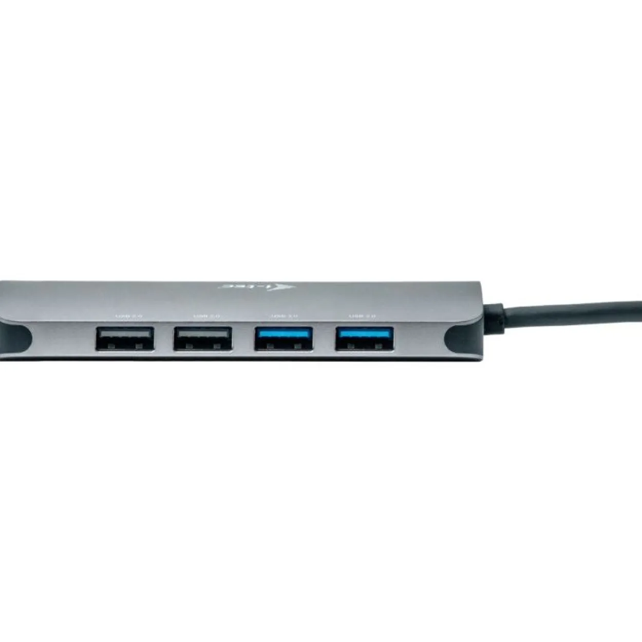 I-TEC USB-C Metal Nano Dock 2x HDMI 1x GLAN 2x USB 3.2 2x USB 2.0 1x USB-C 3.2 Gen.1 Data 1x USB-C 100W PD + Netzteil 100W
