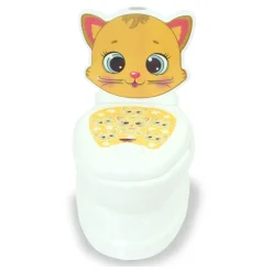 Jamara BAY Töpfchen Katze 21,5cm Sitzhöhe Max.25KG weiß