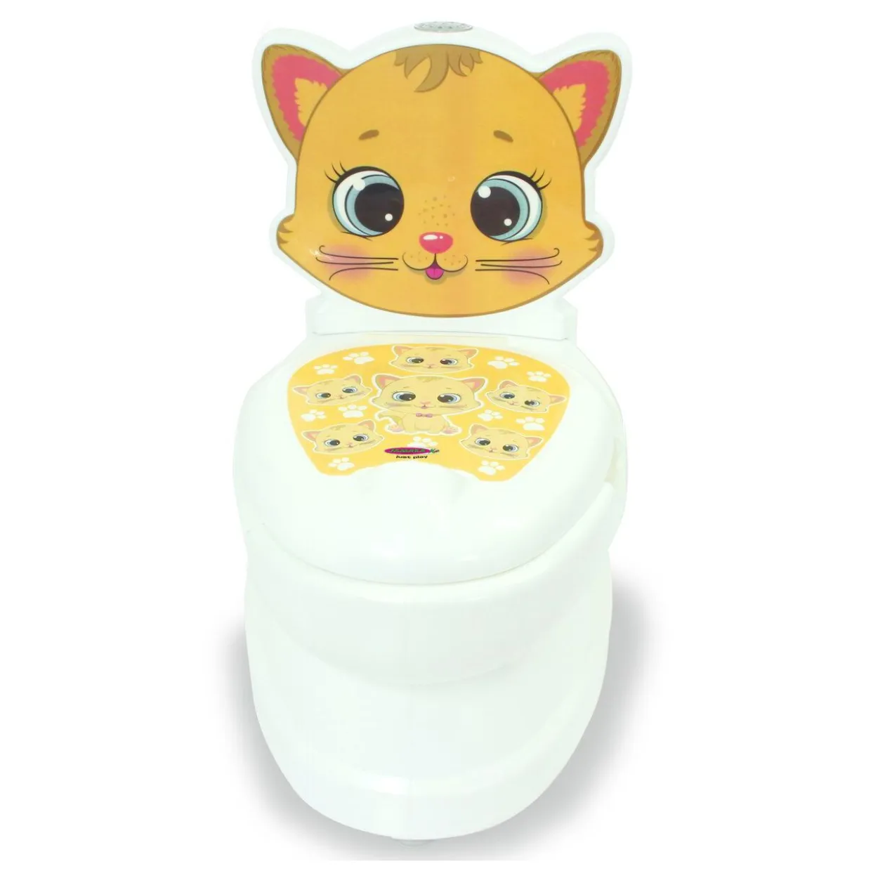 Jamara BAY Töpfchen Katze 21,5cm Sitzhöhe Max.25KG weiß