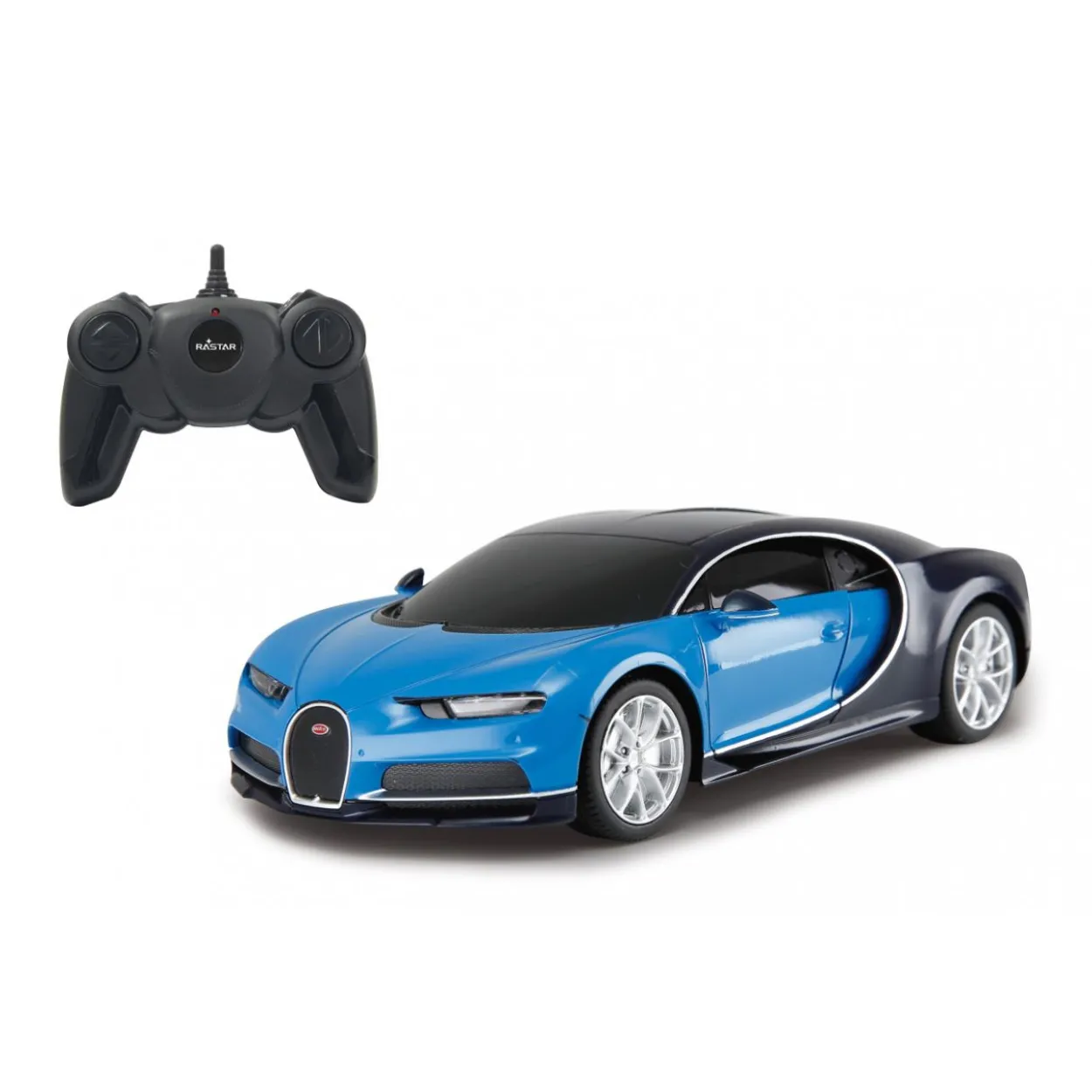 Jamara Bugatti Chiron 1:24 blau 40MHz