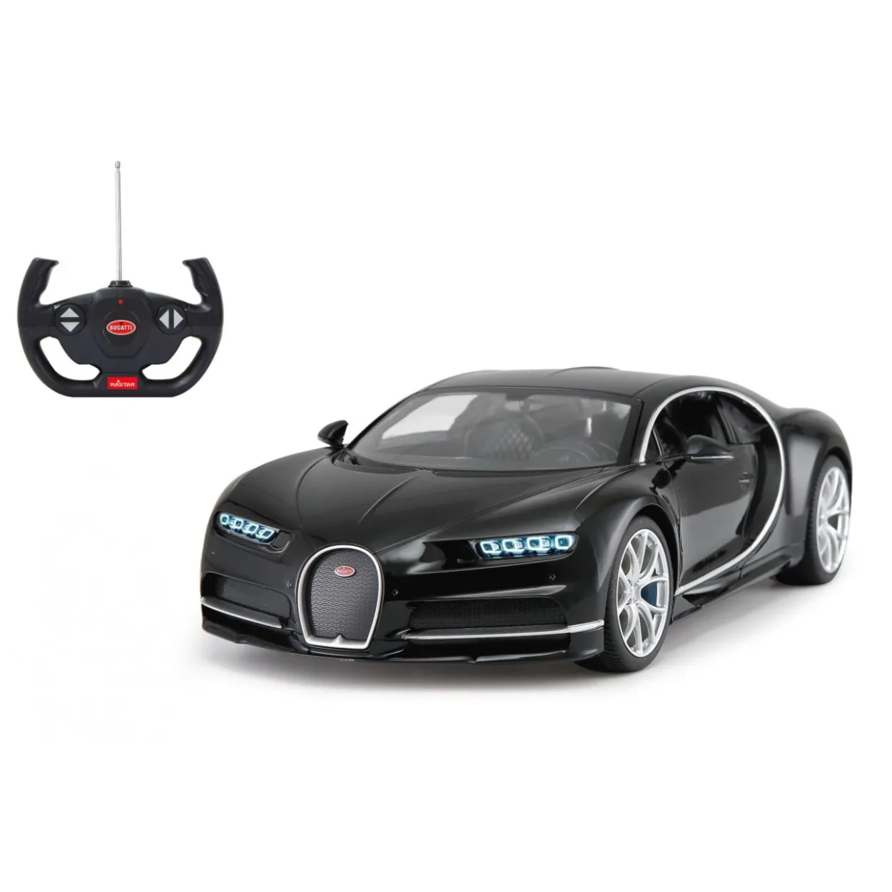 Jamara Bugatti Chiron 1:14 schwarz 27MHz
