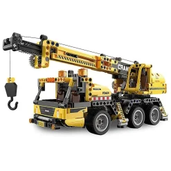 Jamara CaDA Mobilkran Bricks gelb 8+