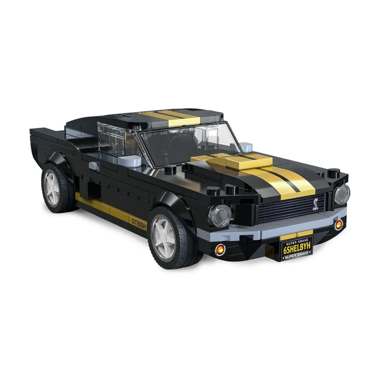 Jamara CaDA Shelby GT350 1:24 Bricks schwarz 8+