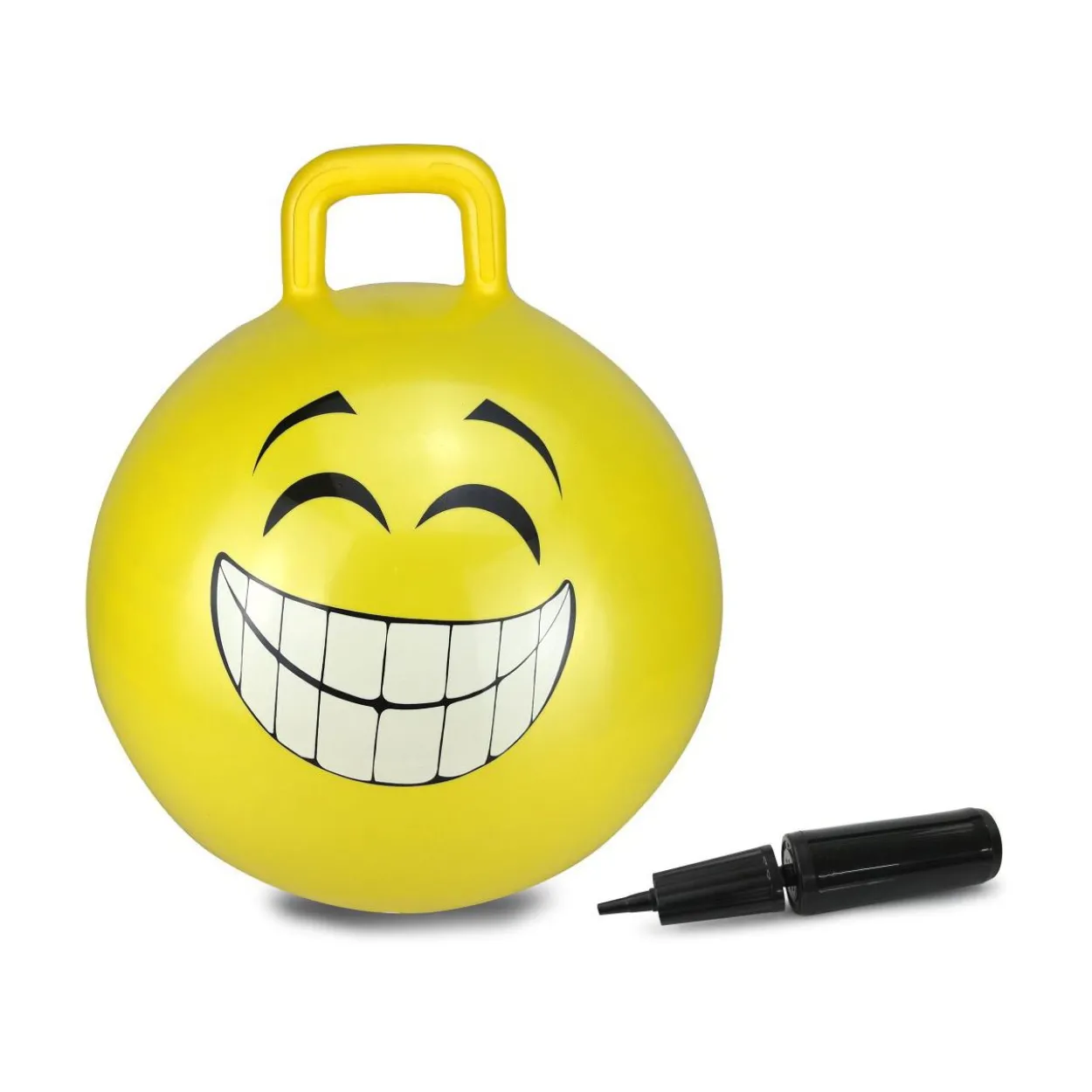 Jamara Hüpfball Smile gelb 450mm 1+