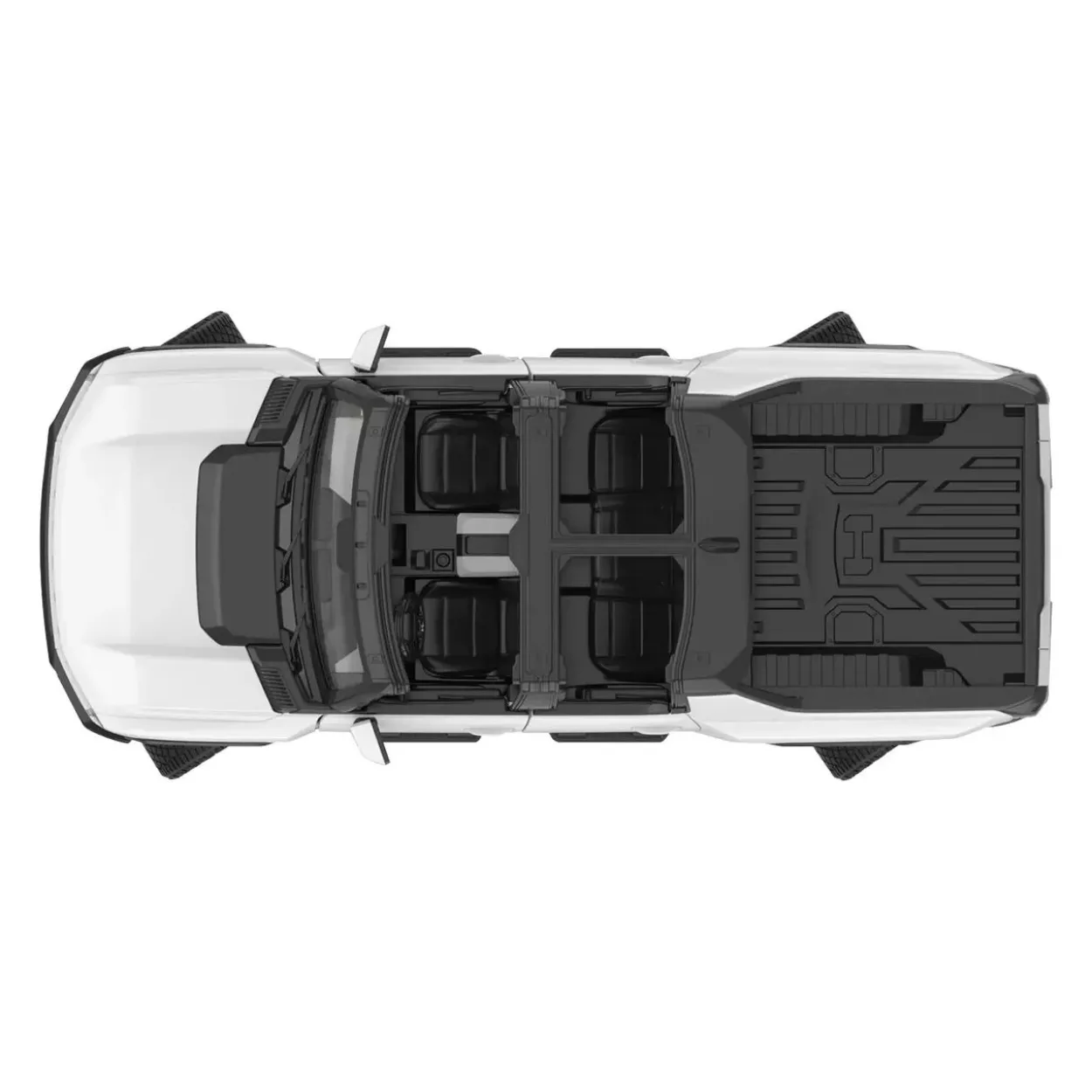 Jamara Hummer EV Tür manuell 1:16 2,4GHz weiß