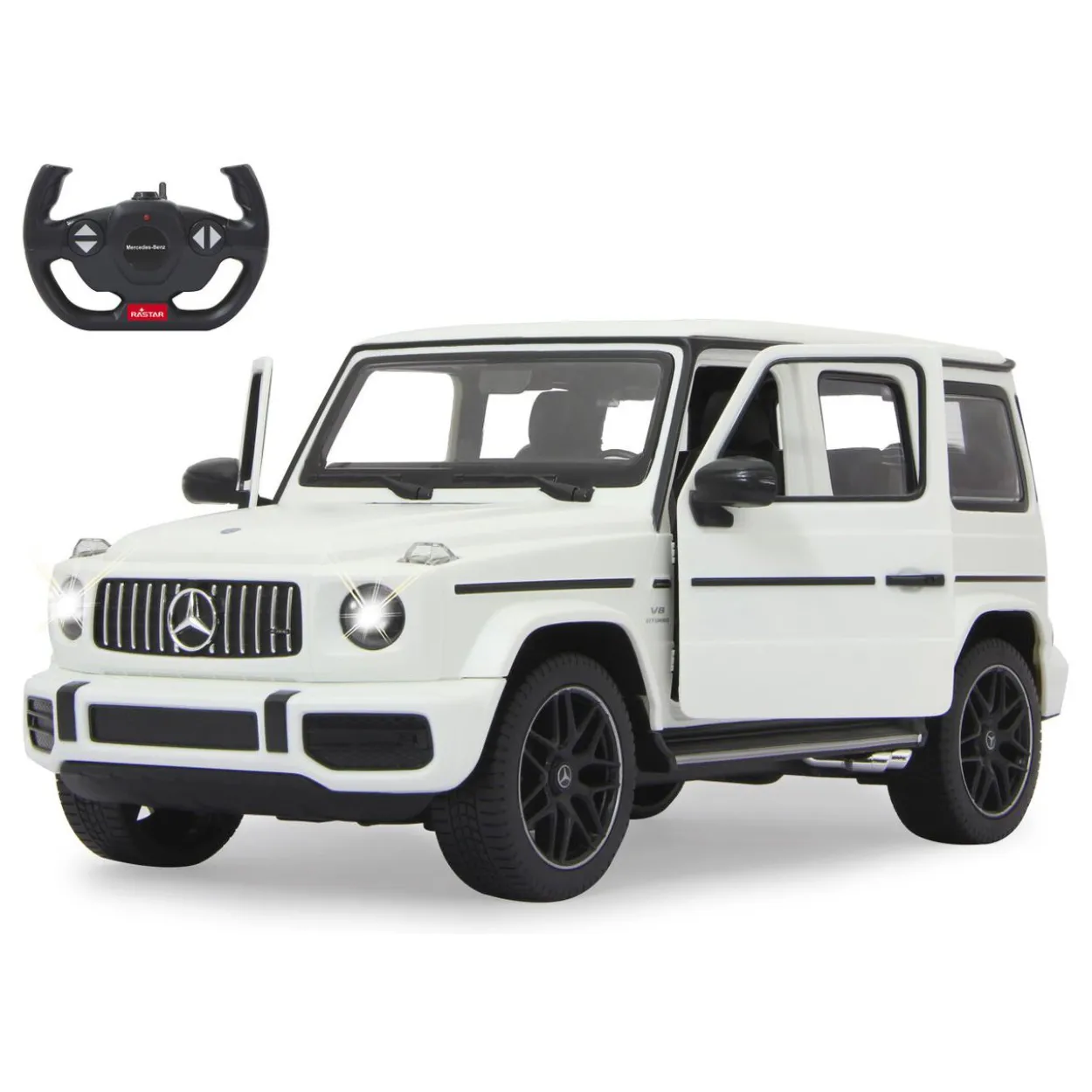 Jamara Mercedes-Benz AMG G63 1:14 weiß 2,4GHz B 6+