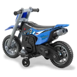 Jamara Ride-on Motorrad Power Bike 6V blau 2+