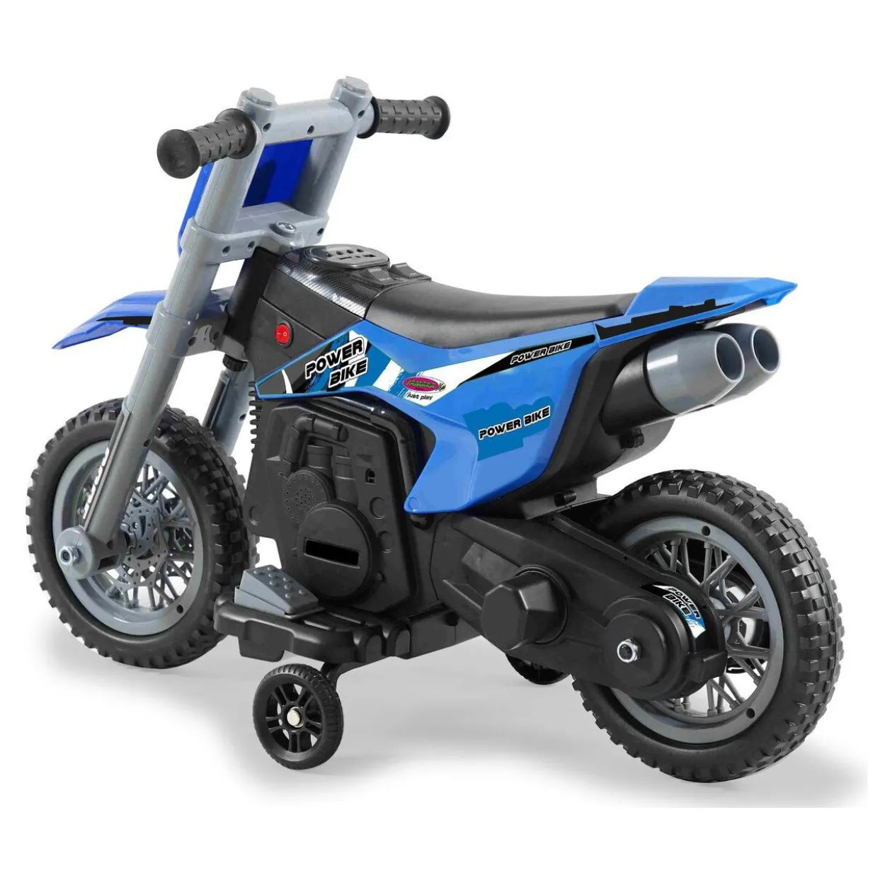 Jamara Ride-on Motorrad Power Bike 6V blau 2+