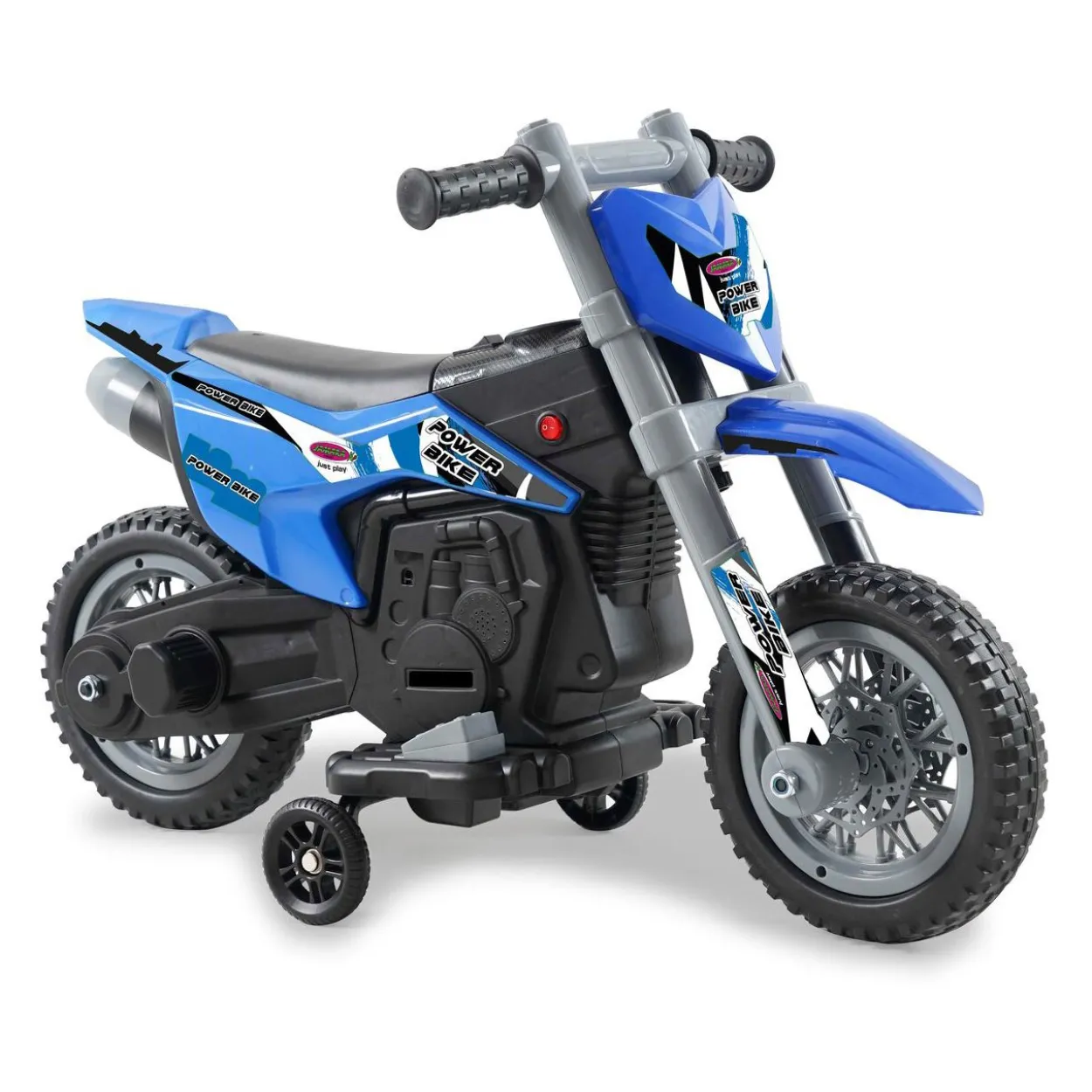 Jamara Ride-on Motorrad Power Bike 6V blau 2+