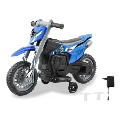 Jamara Ride-on Motorrad Power Bike 6V blau 2+