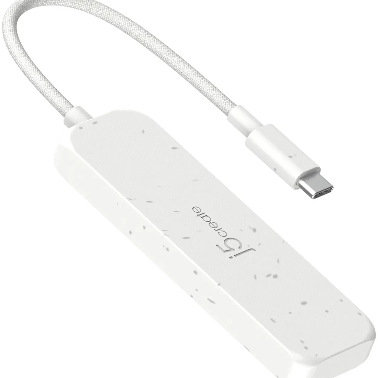J5CREATE ECO-FRIENDLY USB-C TO 4-PORT TYPE-C GEN 2 HUB JCH345EW-N