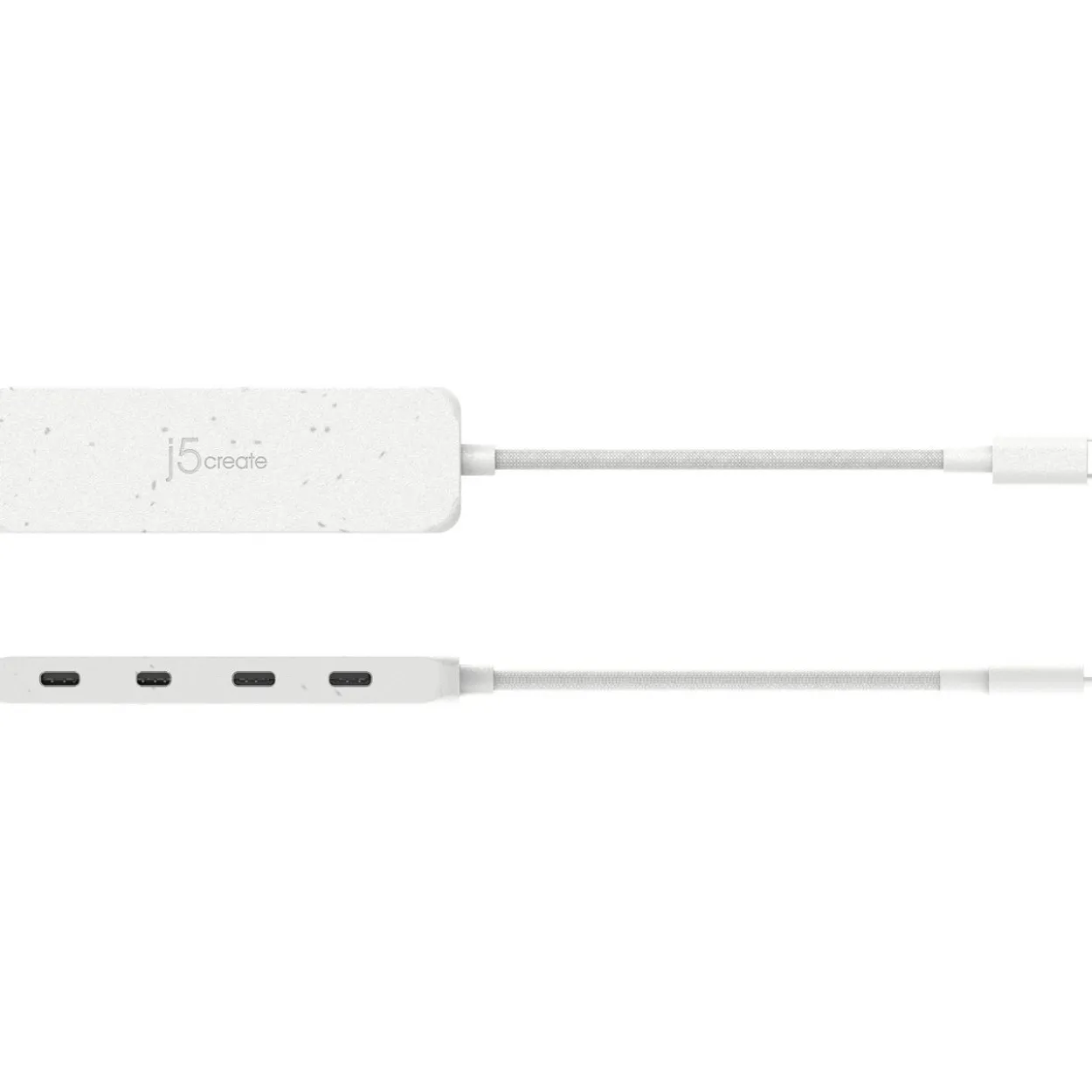 J5CREATE ECO-FRIENDLY USB-C TO 4-PORT TYPE-C GEN 2 HUB JCH345EW-N