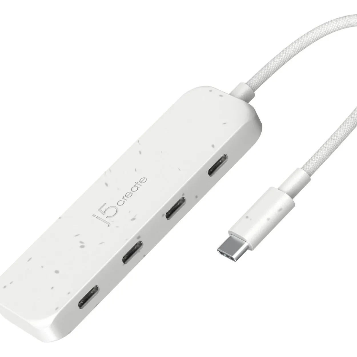 J5CREATE ECO-FRIENDLY USB-C TO 4-PORT TYPE-C GEN 2 HUB JCH345EW-N