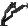 J5CREATE ERGONOMIC DUAL MONITOR MOUNT