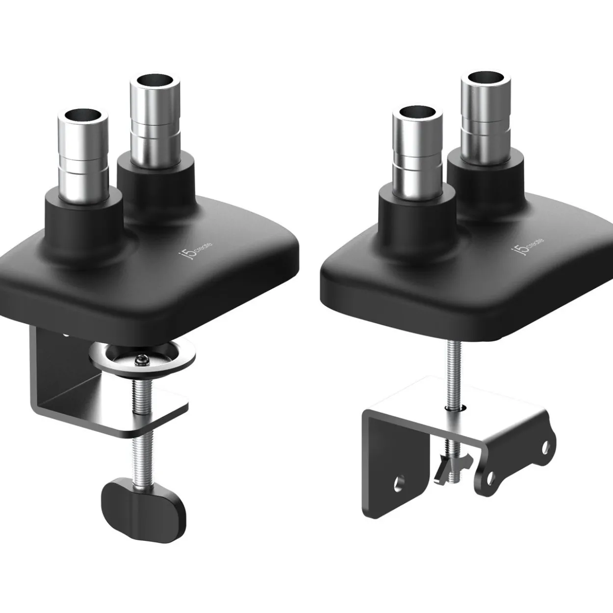 J5CREATE ERGONOMIC DUAL MONITOR MOUNT