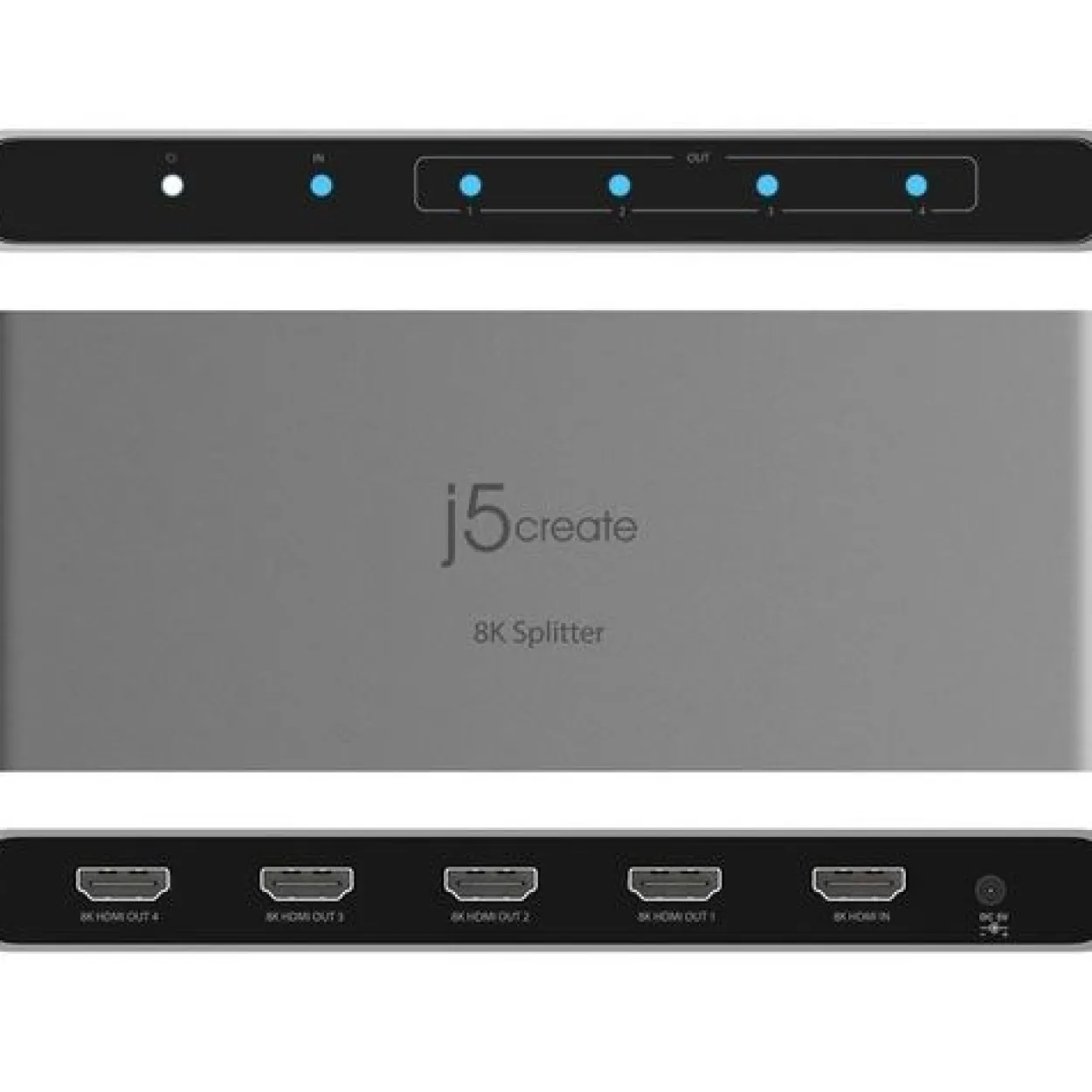 J5CREATE 8K HDMI 2.1 4-WAY SPLITTER