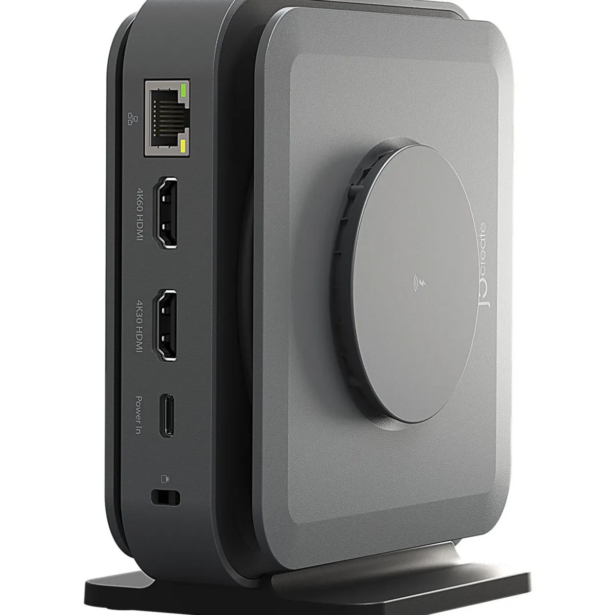 J5CREATE USB-C DOCK DUAL 4K HDMI GAN 140W PD3.1 POWER ADAPTER