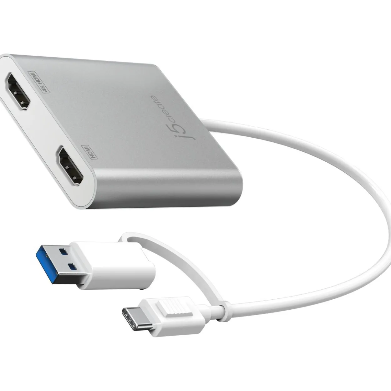 J5CREATE USB-C TO DUAL HDMI MULTI-MONITOR ADAPTER
