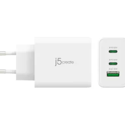 J5CREATE 65W GAN USB-C 3-PORT CHARGER