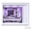 Jonsbo D31 Screen Micro-ATX Gehäuse, Tempered Glass - weiß