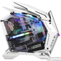 Jonsbo MOD3 Big-Tower Showcase, Tempered Glass - weiß