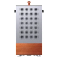 Jonsbo T7 PC-Gehäuse, Midi-Tower, mATX, Tempered Glass - silber