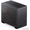 Jonsbo U4 Mini Mesh Micro-ATX-Gehäuse - schwarz