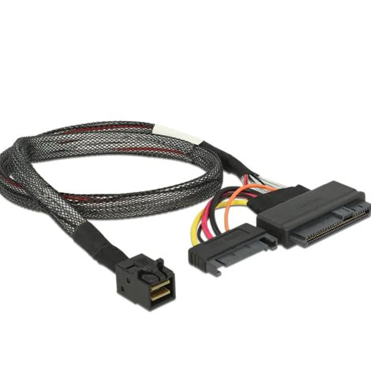 Kabel Delock SFF-8643 -> U.2 SFF-8639 + SATA 15Pin 0.50m