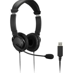 Kensington Headset Hi-Fi USB mit Mic & Volume Control Button, Kabelgebunden