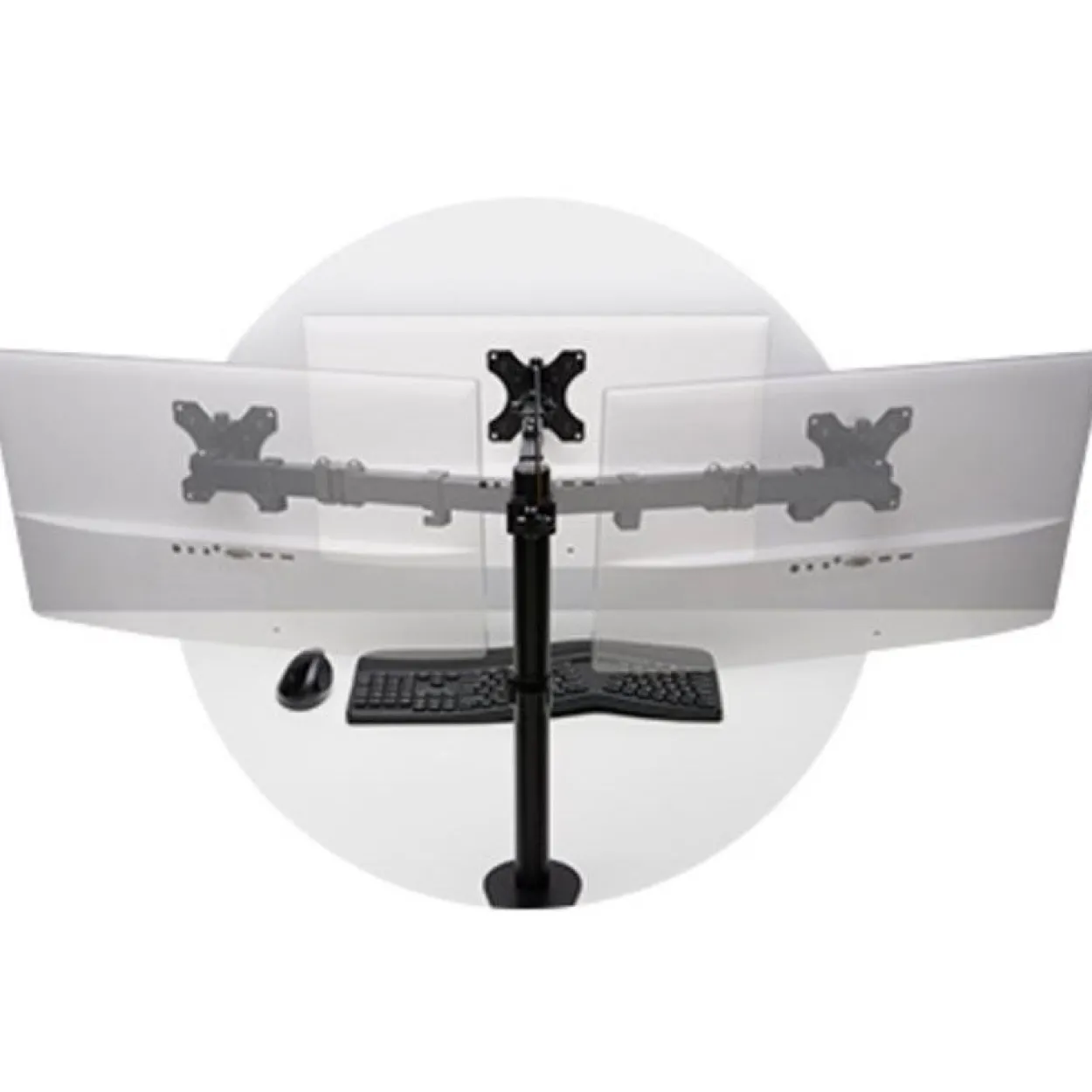 Kensington Smartfit Ergo verlängerte Single Monitorarm