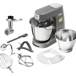 Kenwood Titanium Chef Patissier XL Küchenmaschine KWL90.164SI (silber, 1.400 Watt, integrierte Waage)