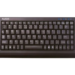 KeySonic ACK-595C+ PS/2 & USB Englisch schwarz (kabelgebunden)