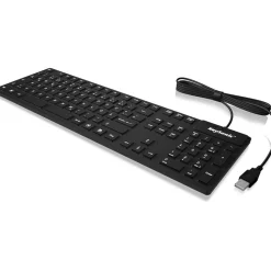 KeySonic KSK-8030 IN USB Deutsch schwarz (kabelgebunden)