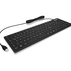 KeySonic KSK-8030 IN USB Deutsch schwarz (kabelgebunden)