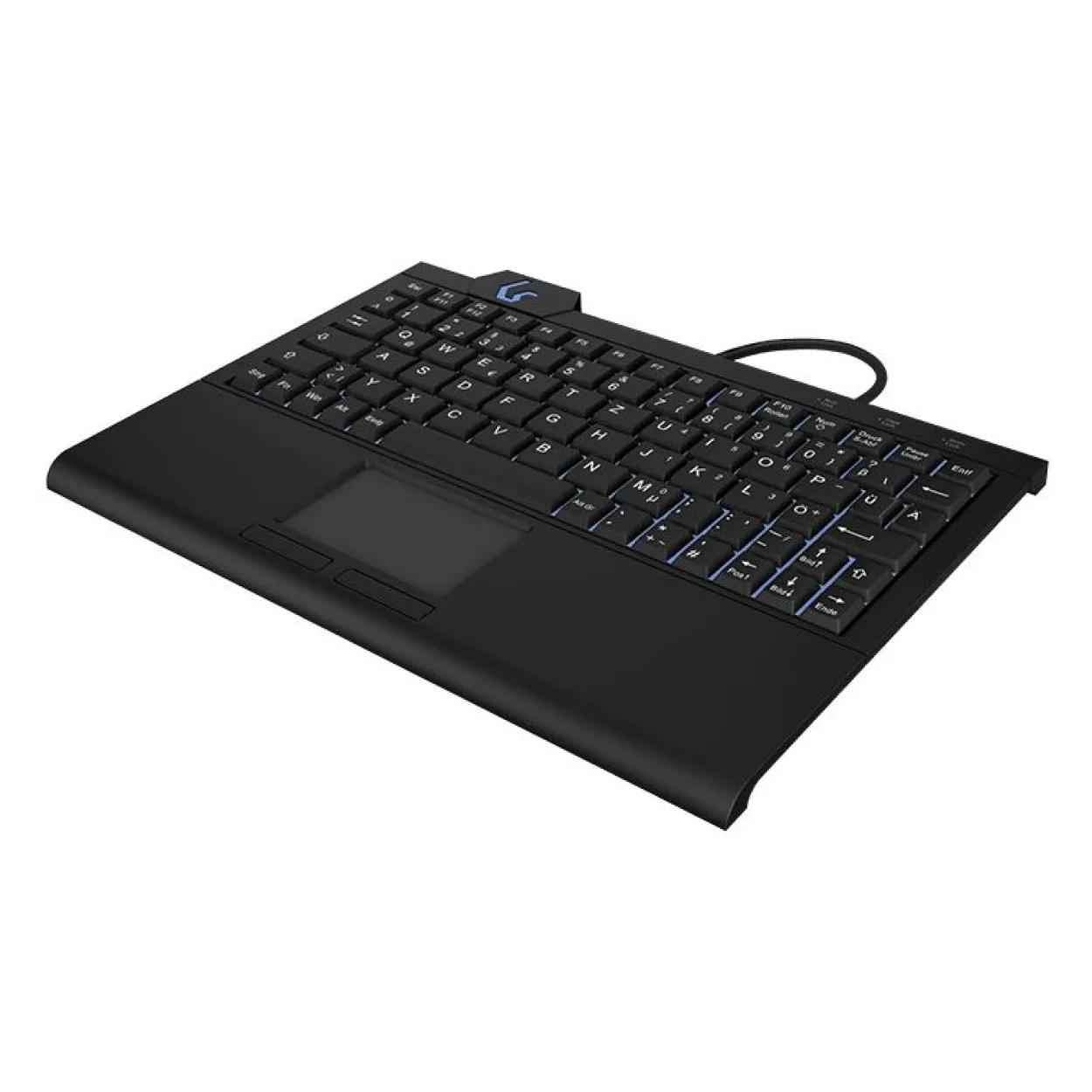Keysonic TAS KSK-3210ELU (DE) Super-Mini Touchpad schwarz