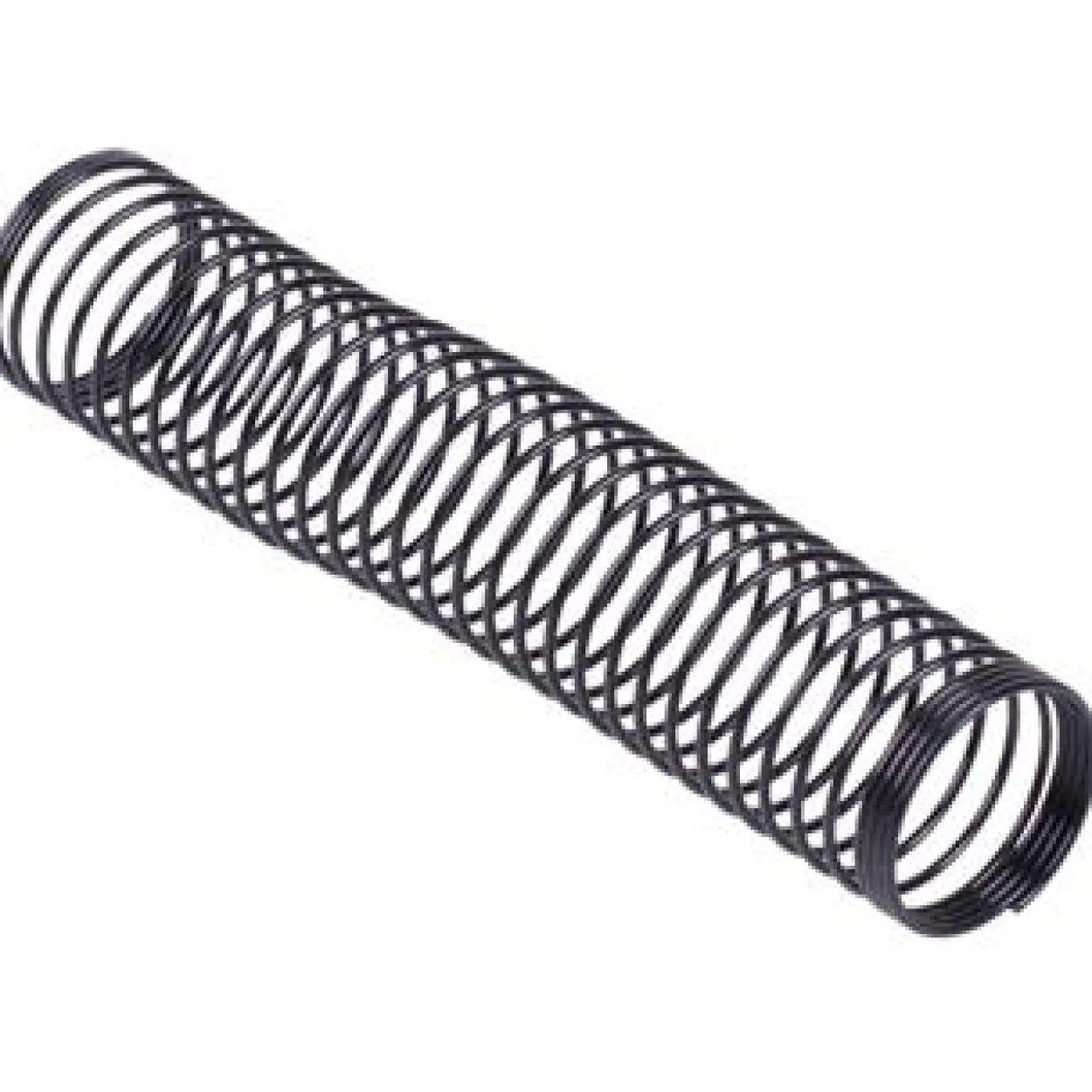 Knickschutzfeder Aquatuning einzeln 19,1mm (100mm Lang) - mattschwarz