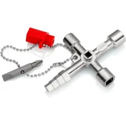 KNIPEX Profi-Key für gängige Absperrsysteme, 90 mm