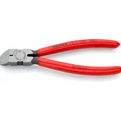 Knipex Seitenschneider 72 11 160, für Kunststoff (rot, Länge 160mm)
