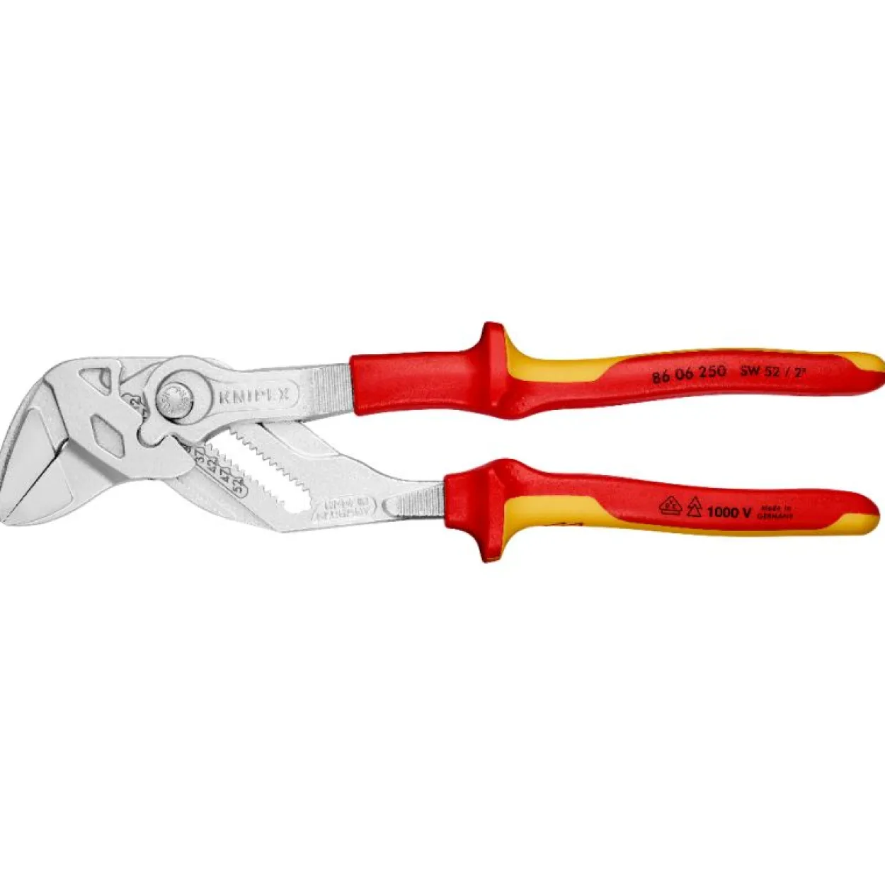 Knipex Waschbeckenzange 250mm verriegelb Hebelarm verriegelbar