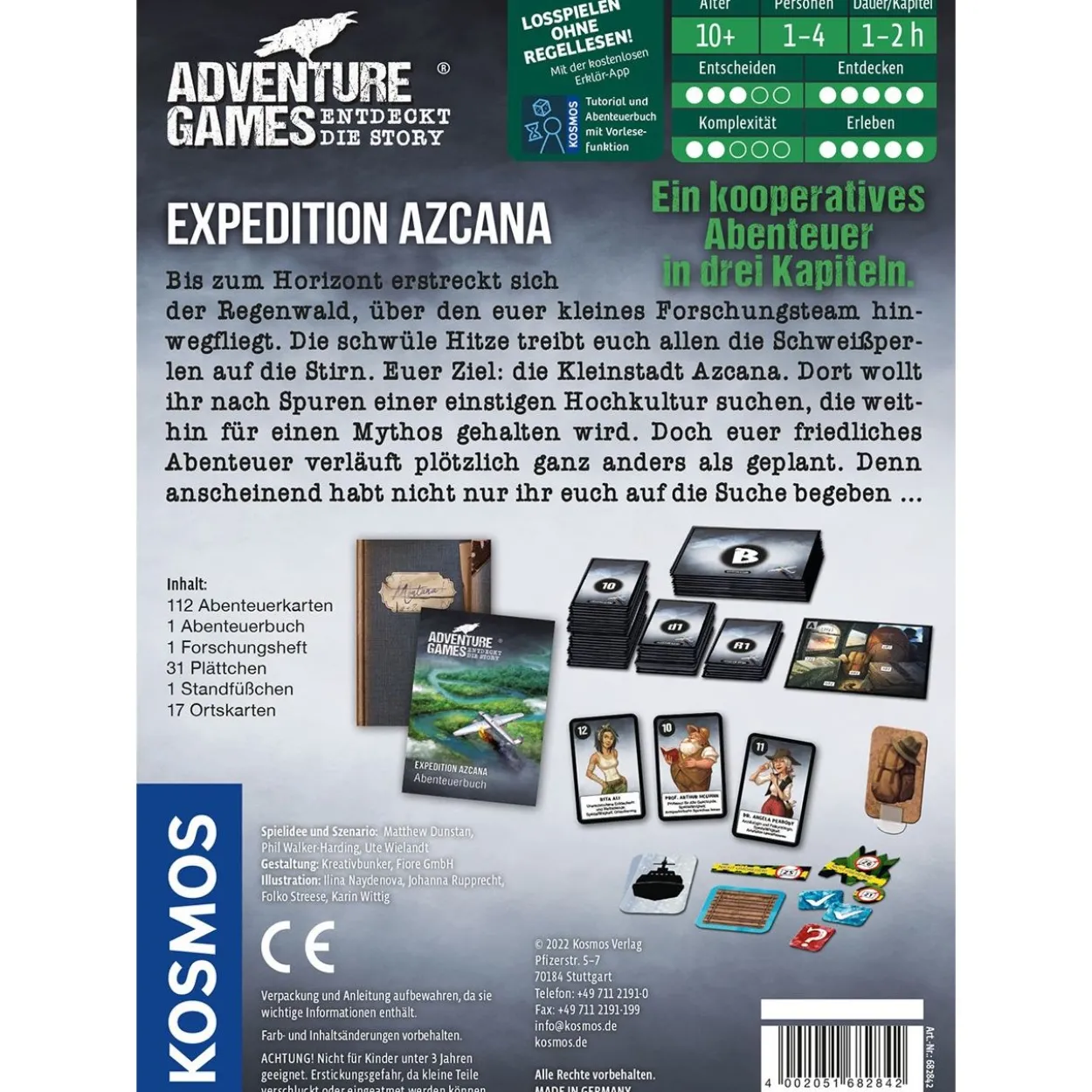 Kosmos Adventure Games - Expedition Azcana