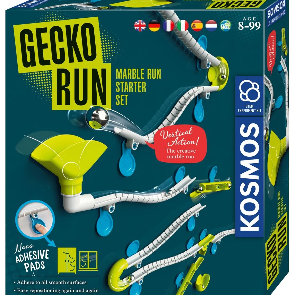 Kosmos Gecko Run - Marble Run Starter Set V1 (internationale Version)