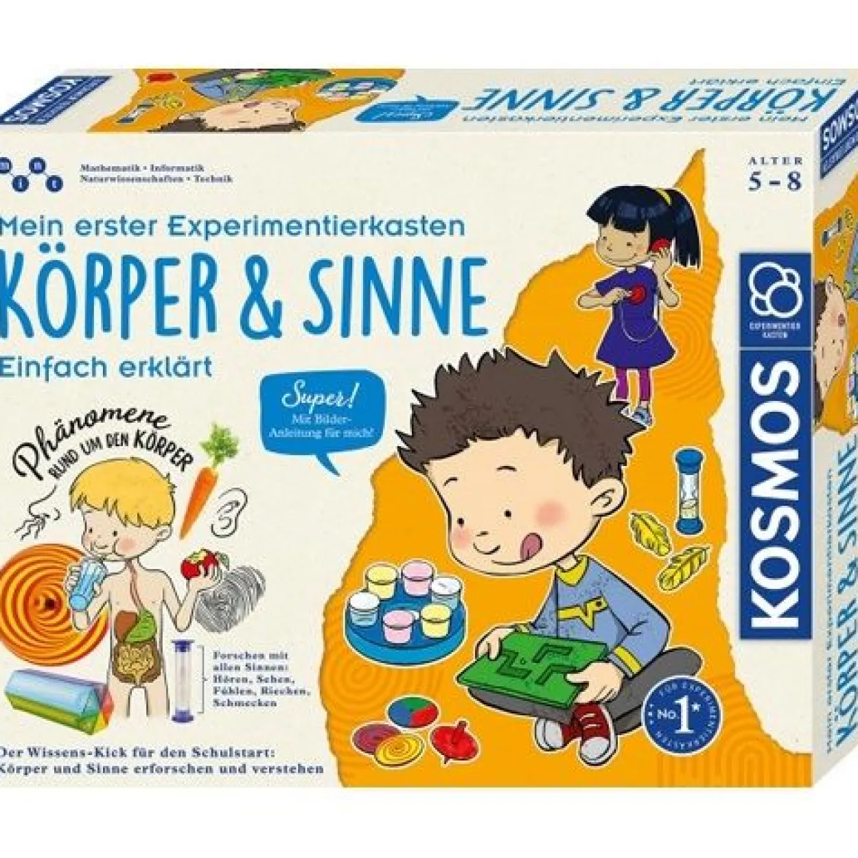 Kosmos Mein erster Experimentierkasten - Körper & Sinne