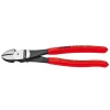 Kraftseitenschneider L.160mm pol. f.Pianodraht KNIPEX m.Ku.-Überzug