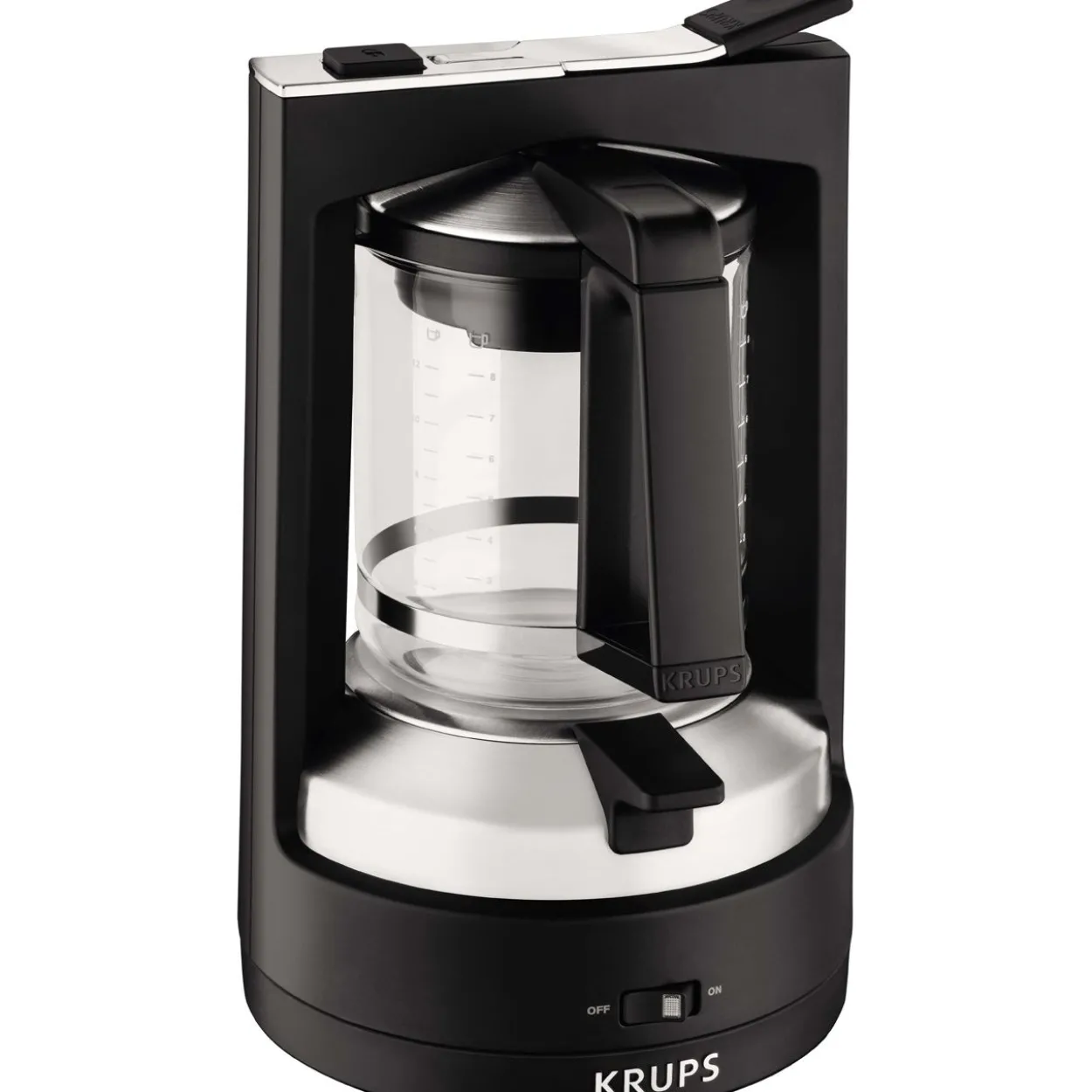 Krups T8.2 Kaffeemaschine Druckbrüh-Automat Schwarz