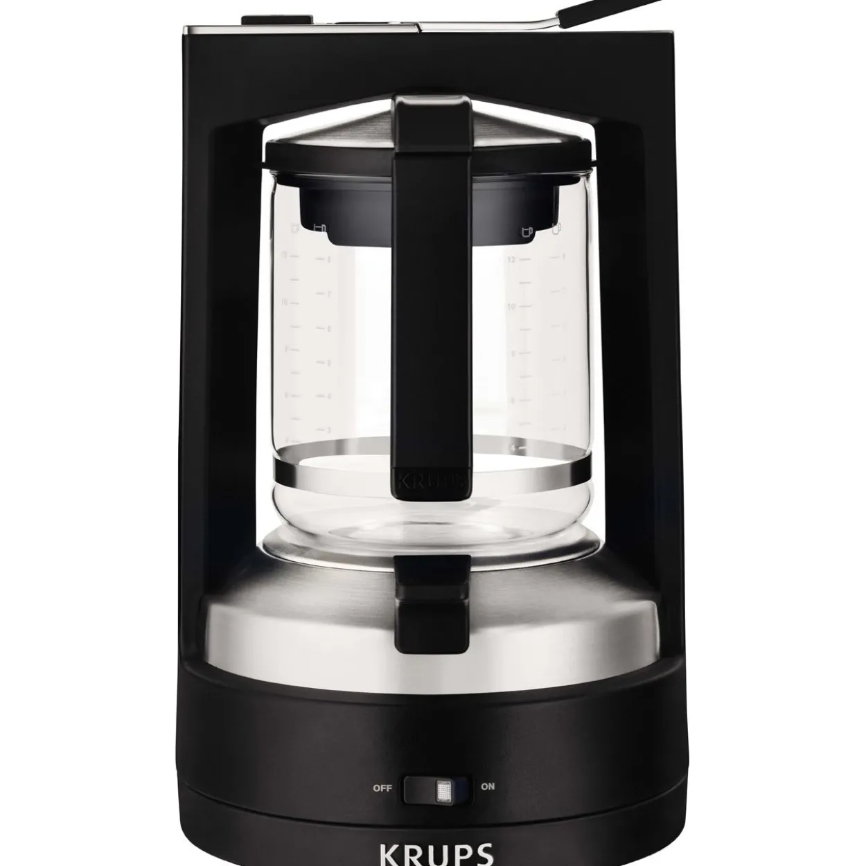 Krups T8.2 Kaffeemaschine Druckbrüh-Automat Schwarz