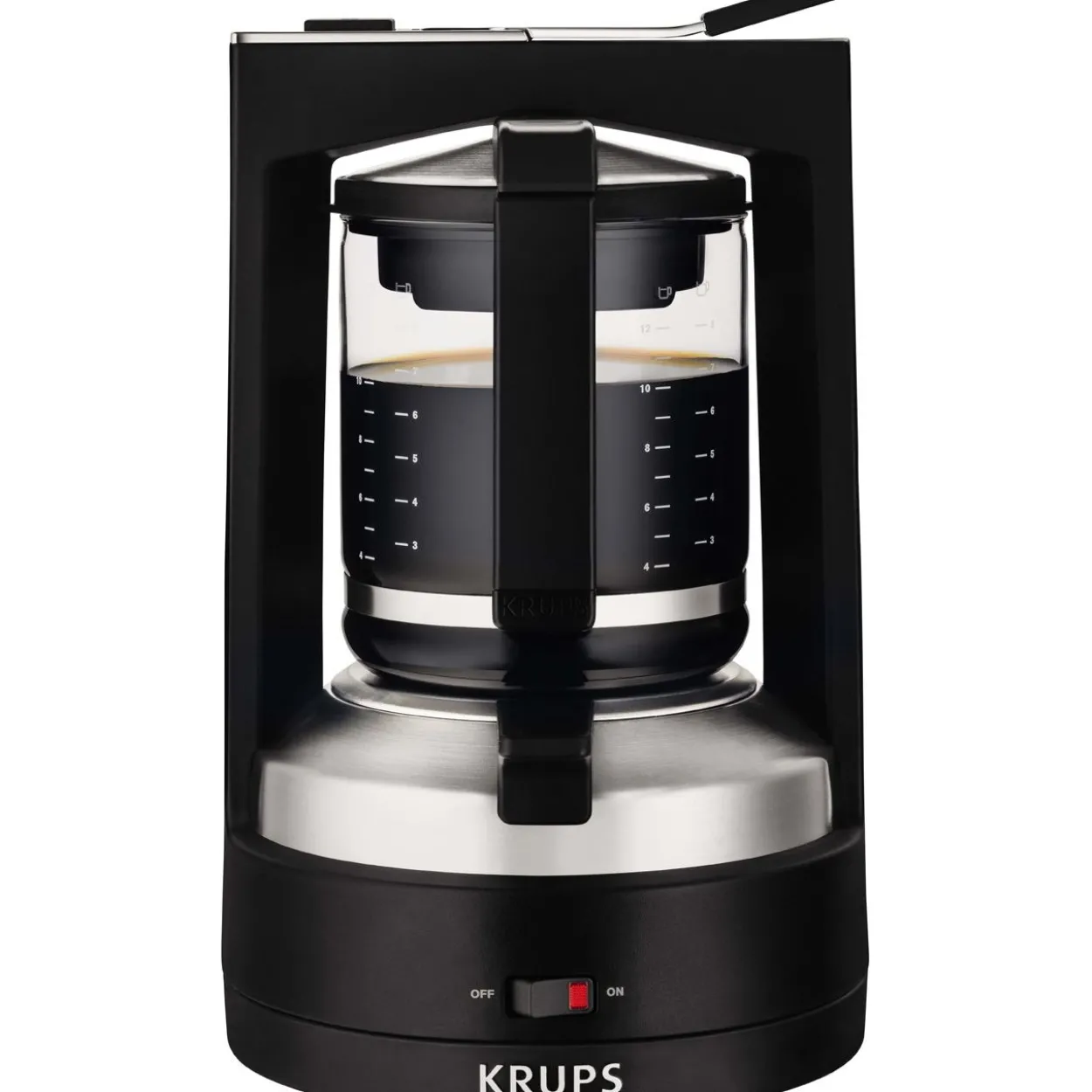 Krups T8.2 Kaffeemaschine Druckbrüh-Automat Schwarz