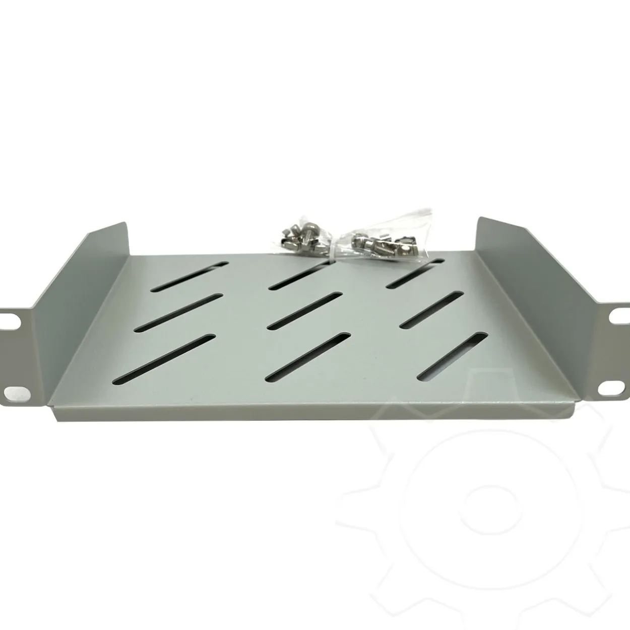 Lanberg Fachboden 10" 1U/254x180mm bis 20kg grau