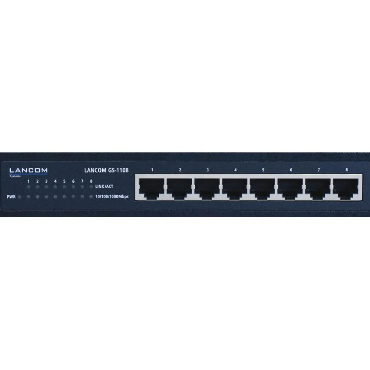 Lancom GS-1108 8x 10/100/1000 Mbit Desktop Switch
